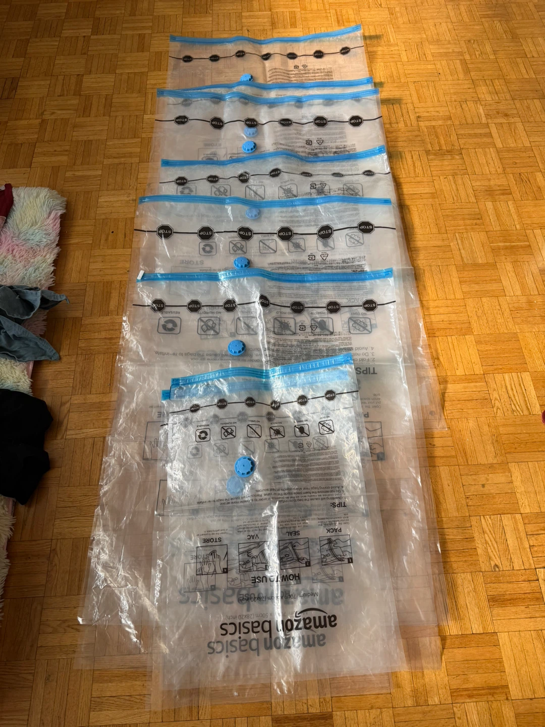 Amazon Basics Vacuum Compression Storage Bags - photo 5