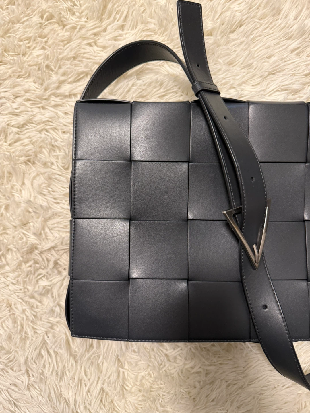 Bottega Veneta Cassette Messenger Bag