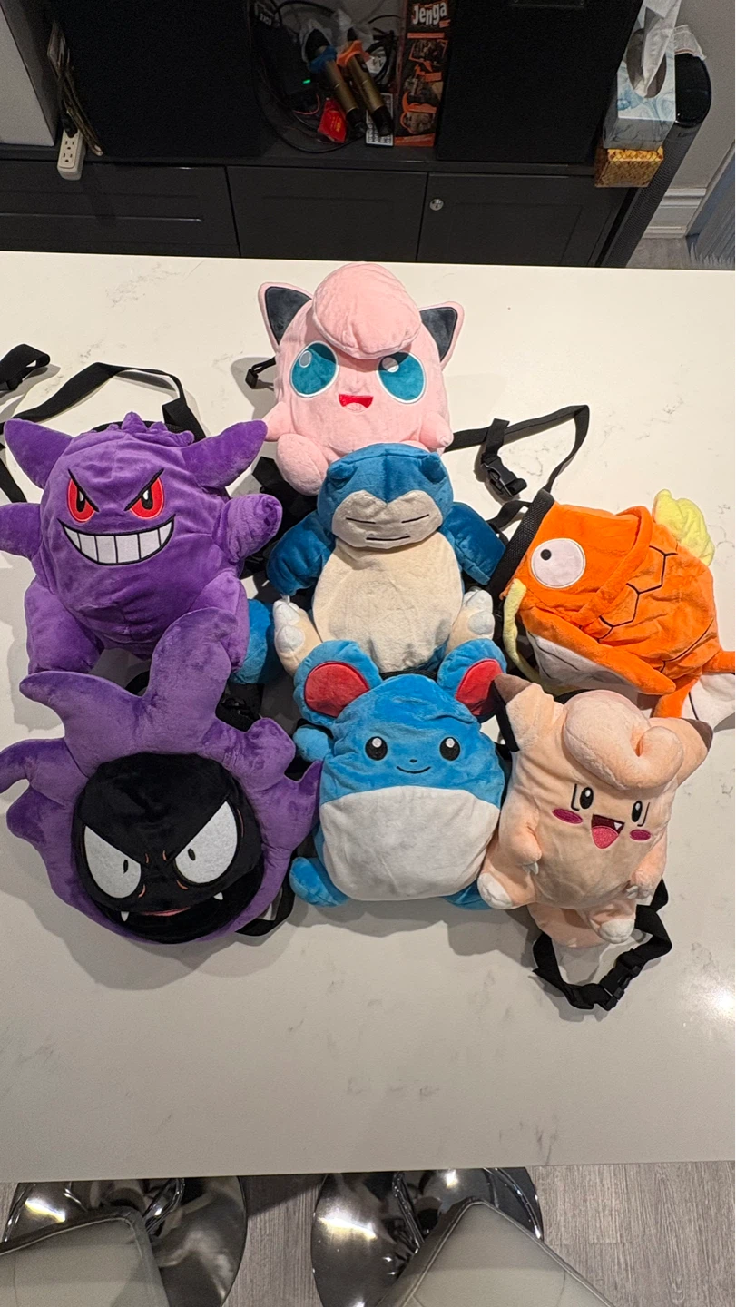 Pokemon Chalk Bags