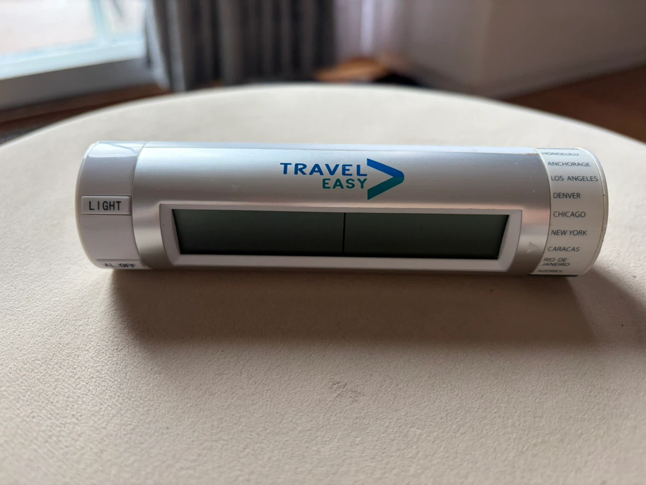 Travel Easy Digital World Clock