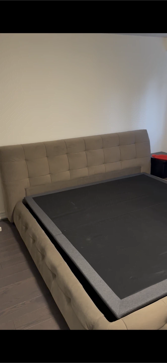 King Size Bed and Mattress，electrical bed frame