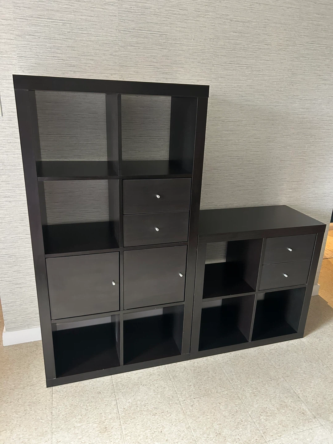 IKEA Kallax Shelving Units - Black