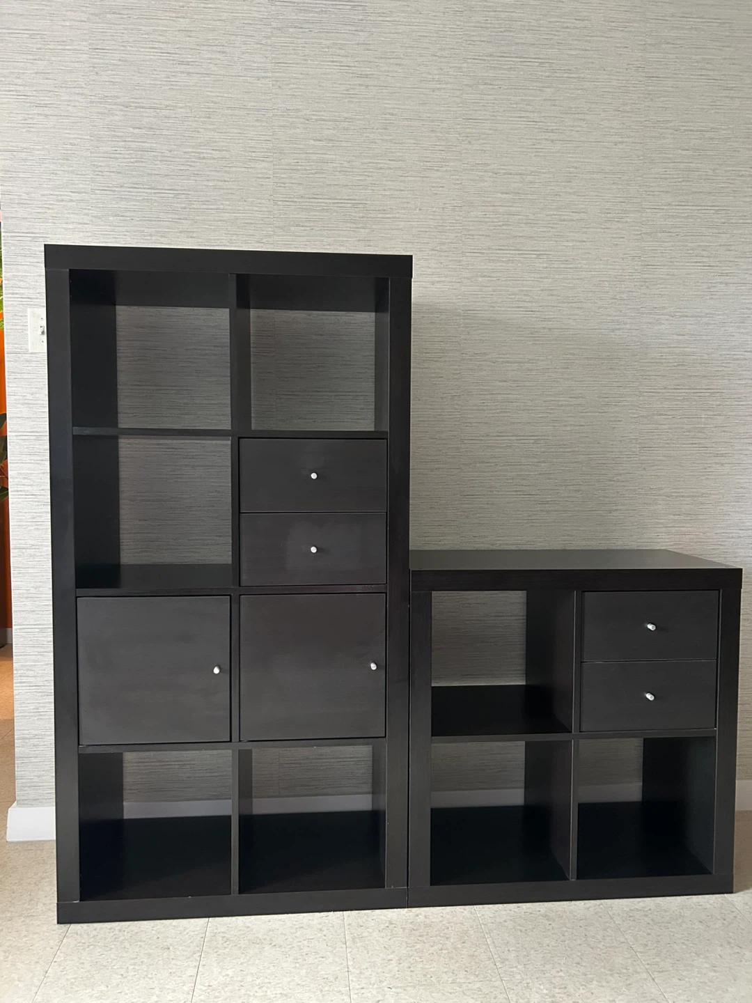 IKEA Kallax Shelving Units - Black - photo 2