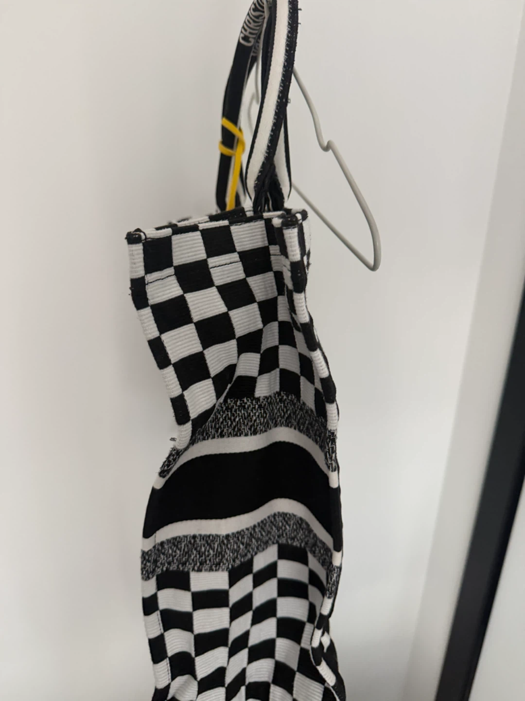 Christian Dior Checkered Tote Bag - photo 2