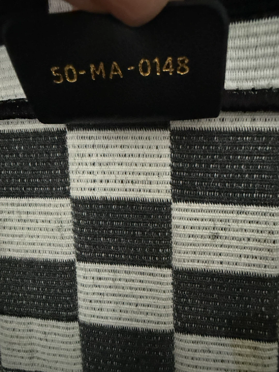 Christian Dior Checkered Tote Bag - photo 3