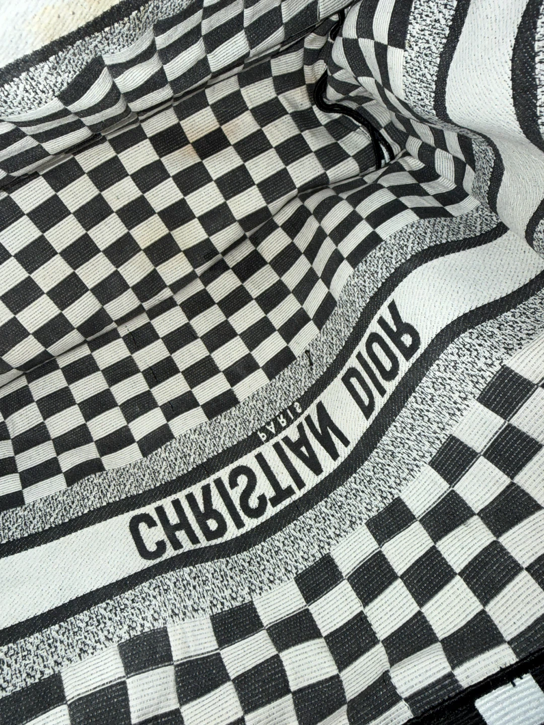 Christian Dior Checkered Tote Bag - photo 5