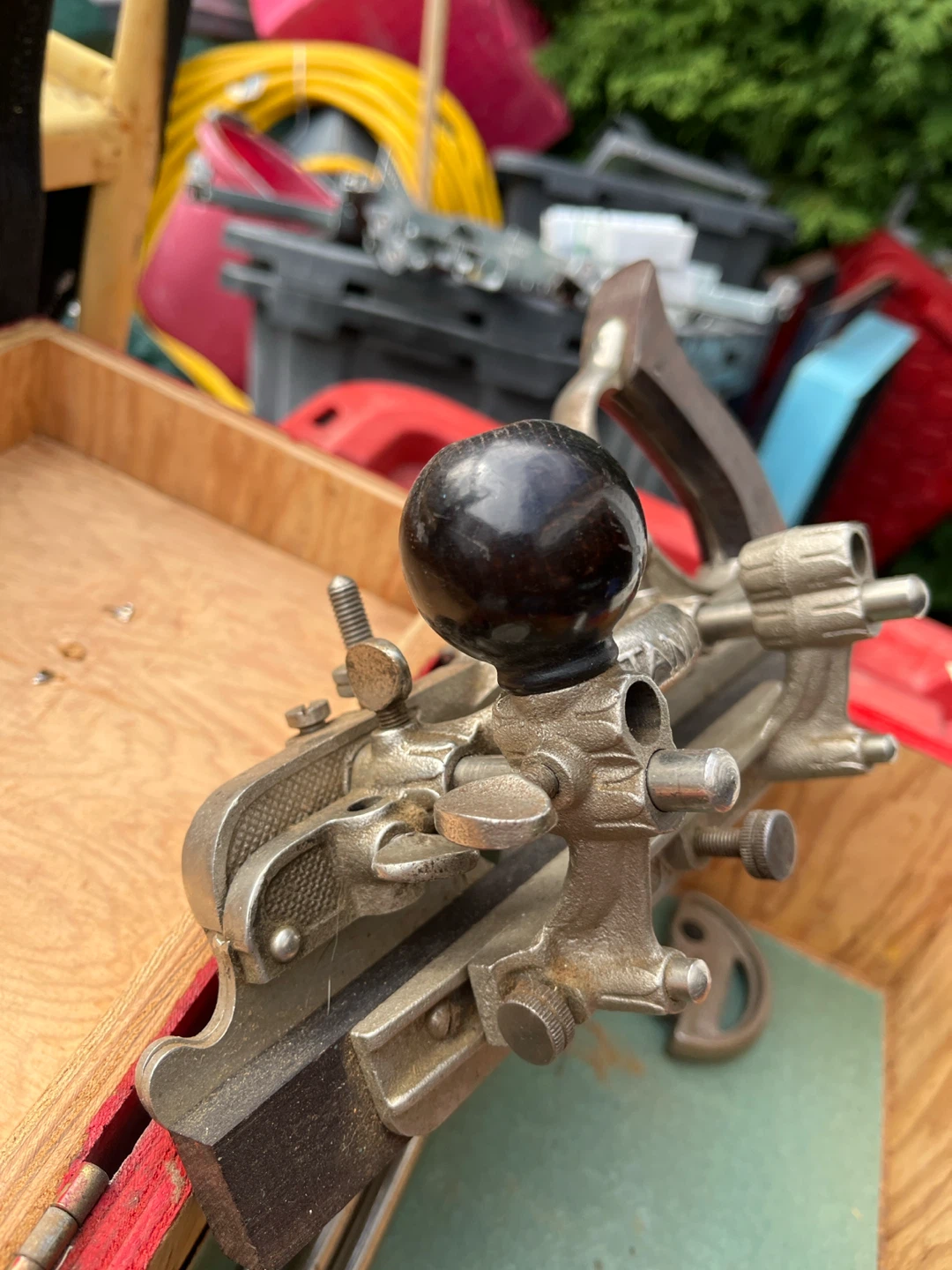 Stanley No. 45 Combination Plane with Cutters - photo 3