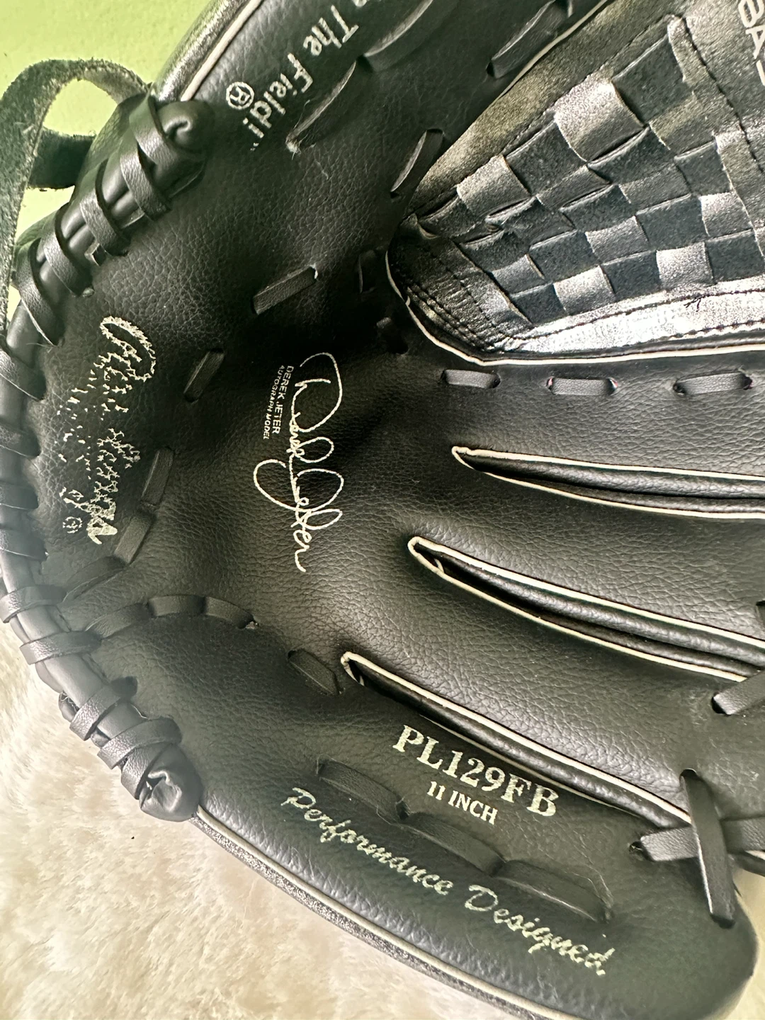 Rawlings Derek Jeter Autograph Model Baseball Glove - photo 4