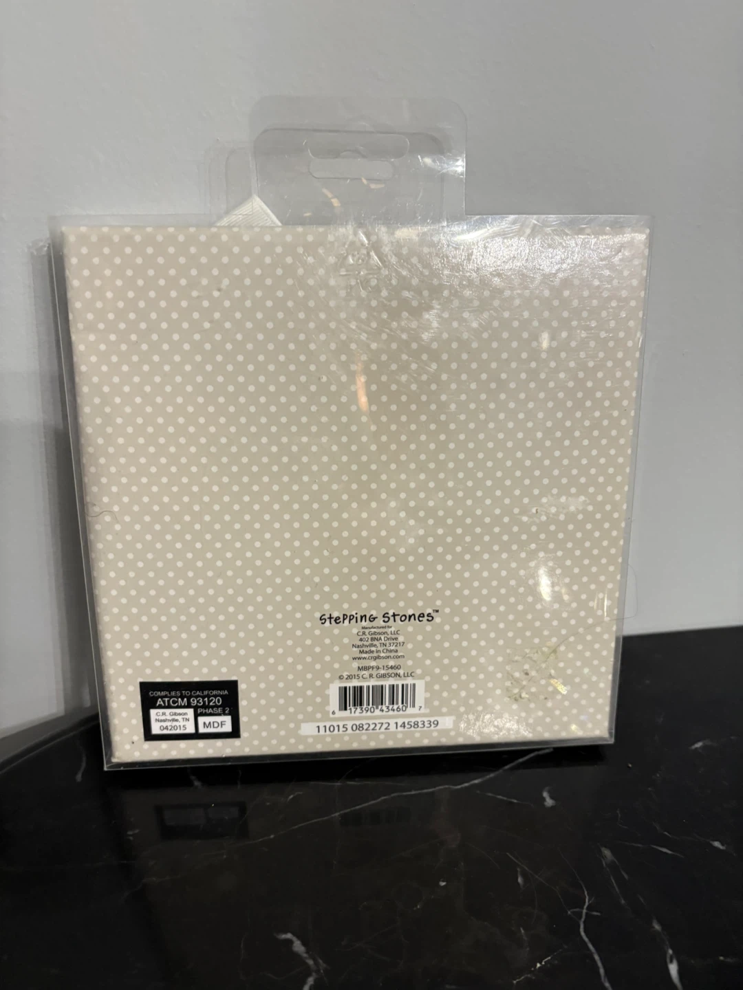 Stepping stones brand ivory baby frame new in box - photo 2