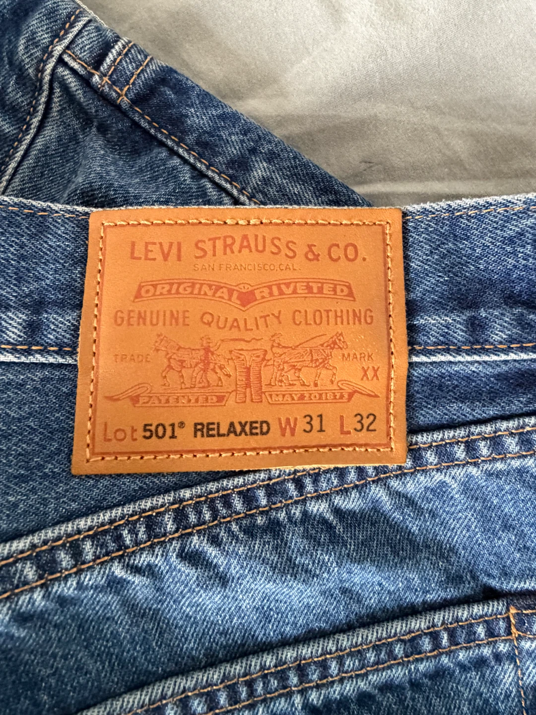 Levi's 501 Relaxed Fit Jeans W31 L32 - photo 3