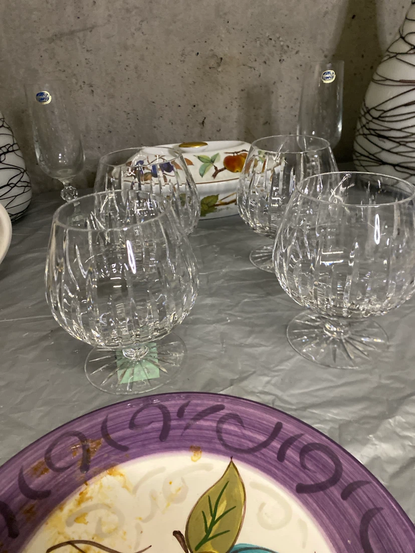 Table Lot # 3 Stunning Vintage Glassware - photo 4