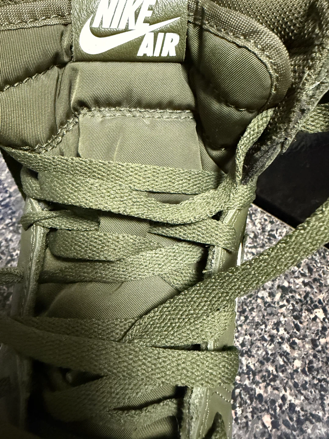 Nike Air Jordan 1 High Olive Green - photo 5