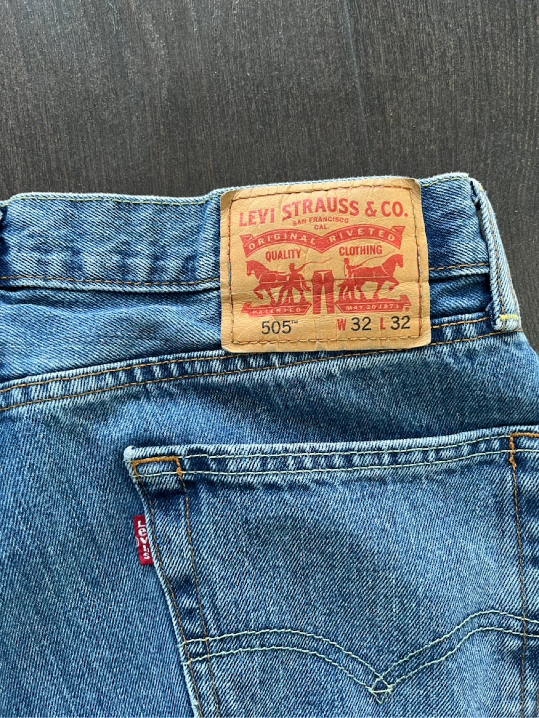 Levi's 505 Jeans W32 L32 - photo 4