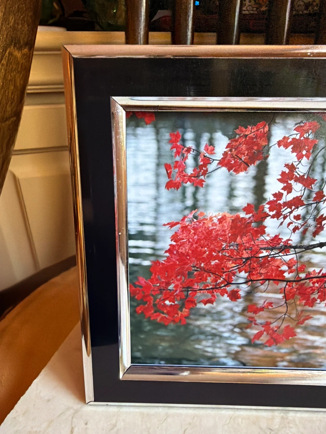 Black and Chrome 5” x 7” Photo Frame - photo 4
