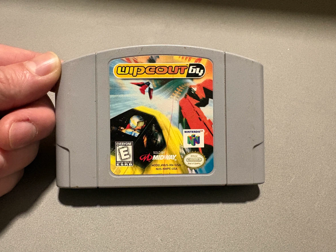 Wipeout 64 Nintendo 64 Game Pak