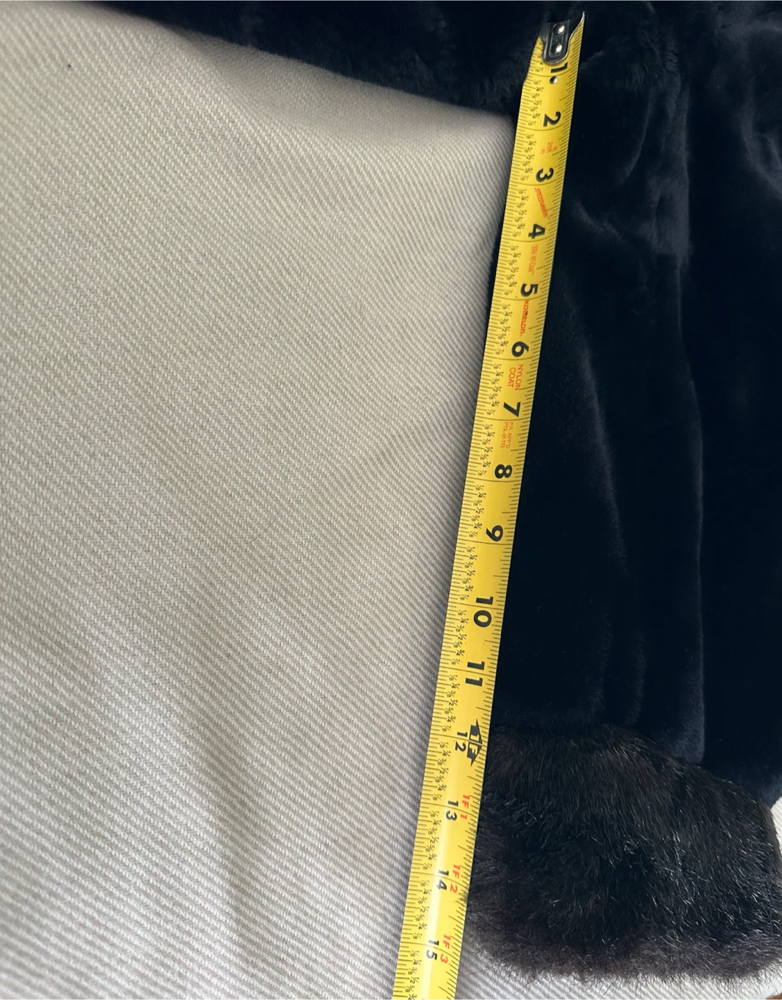 Black Faux Fur Coat - photo 5