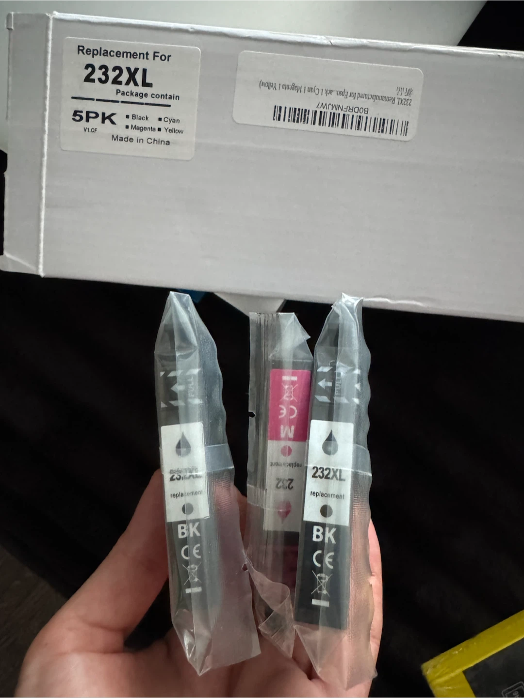 Replacement Ink Cartridges for 232XL 3 - PACK