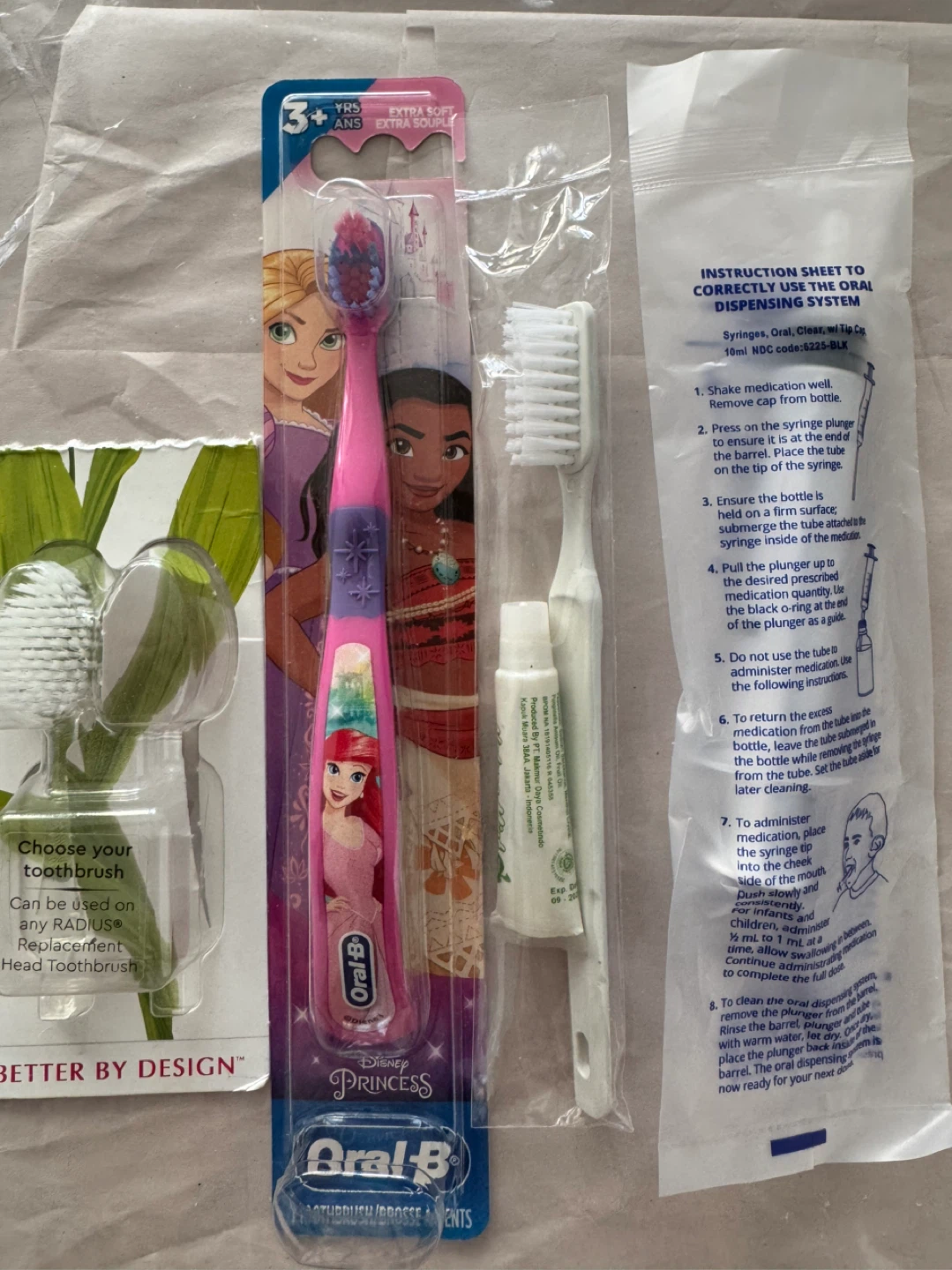 Assorted dental and oral care supplies - photo 2