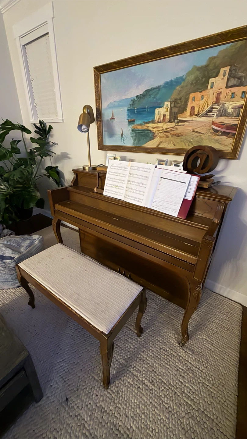 George Steck Upright Piano
