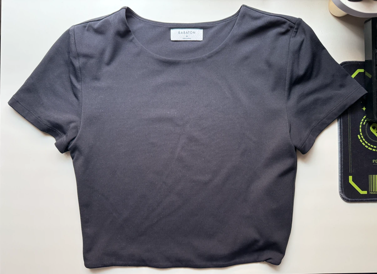 ARITZIA Babaton Black Contour T-Shirt