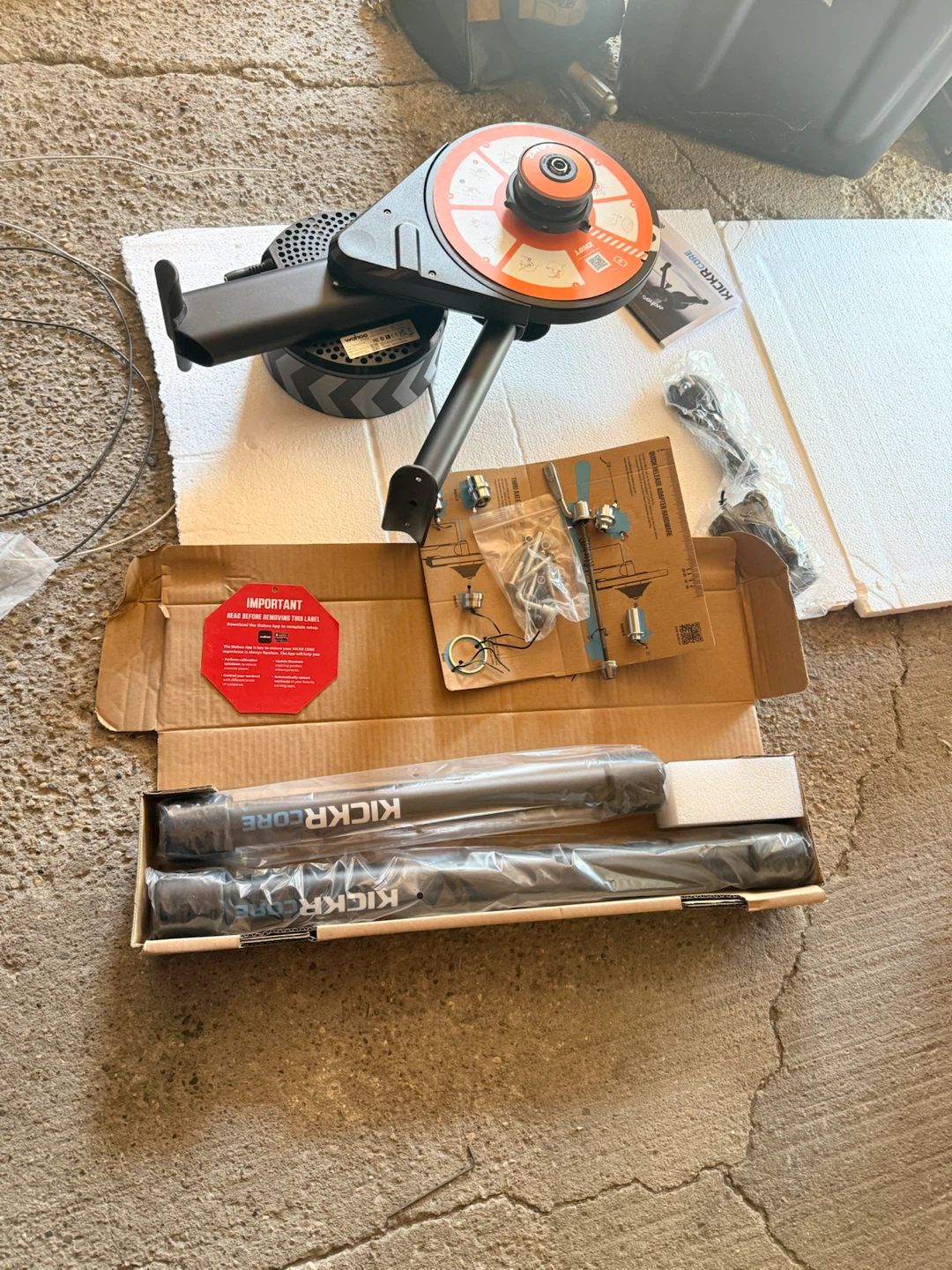 Wahoo KICKR CORE Smart Bike Trainer