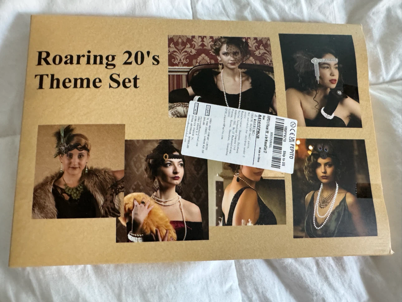 2 Brand New 1920’s flapper costume accessories - photo 2
