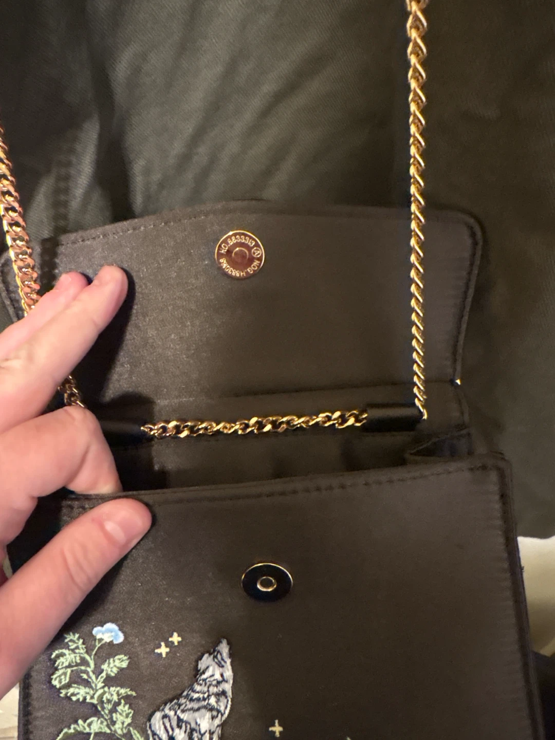 Fable England Embroidered Crossbody Bag - photo 3