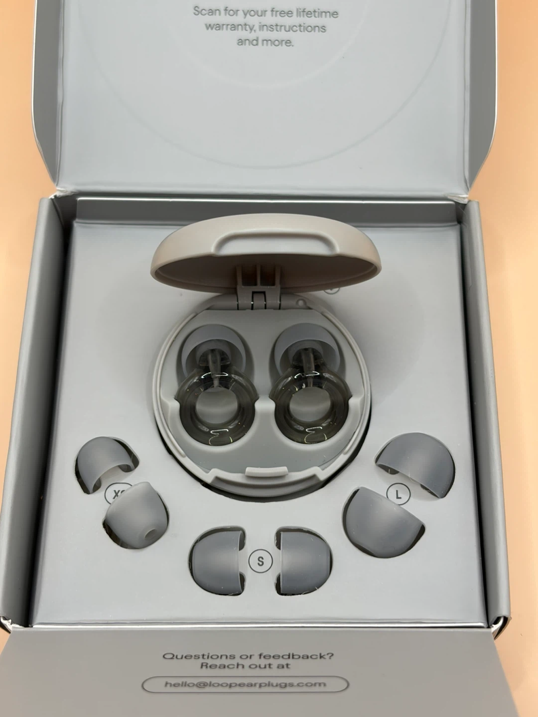 New Dusk Grey Loop Engage 2 Ear Plugs