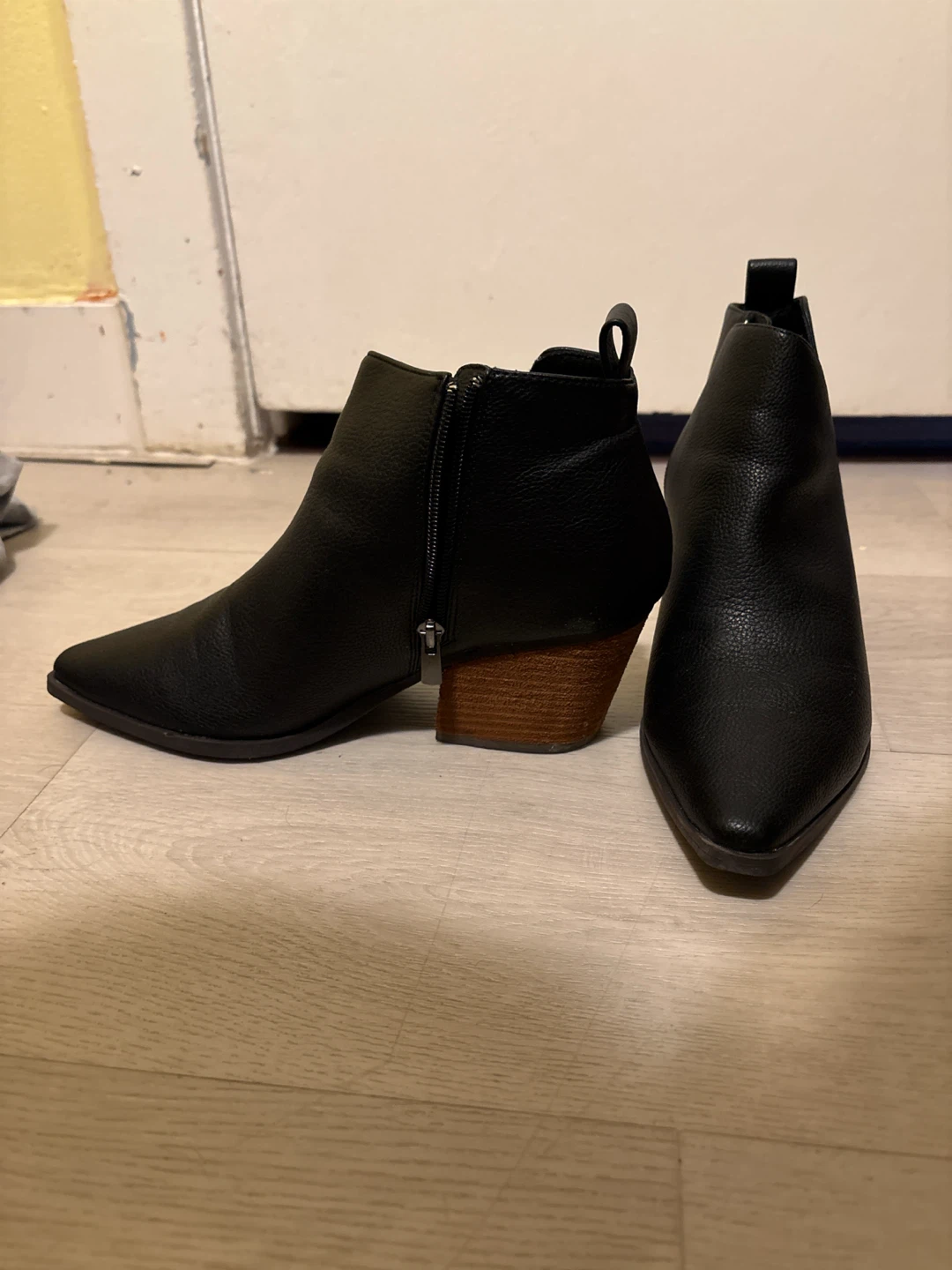 Yellow Box Capriana Black Ankle Boots