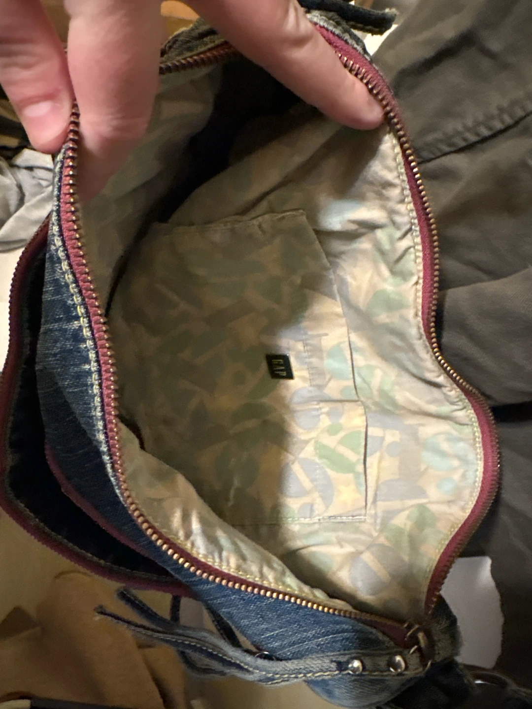 Y2K Vintage Gap Denim Crossbody Bag - photo 2