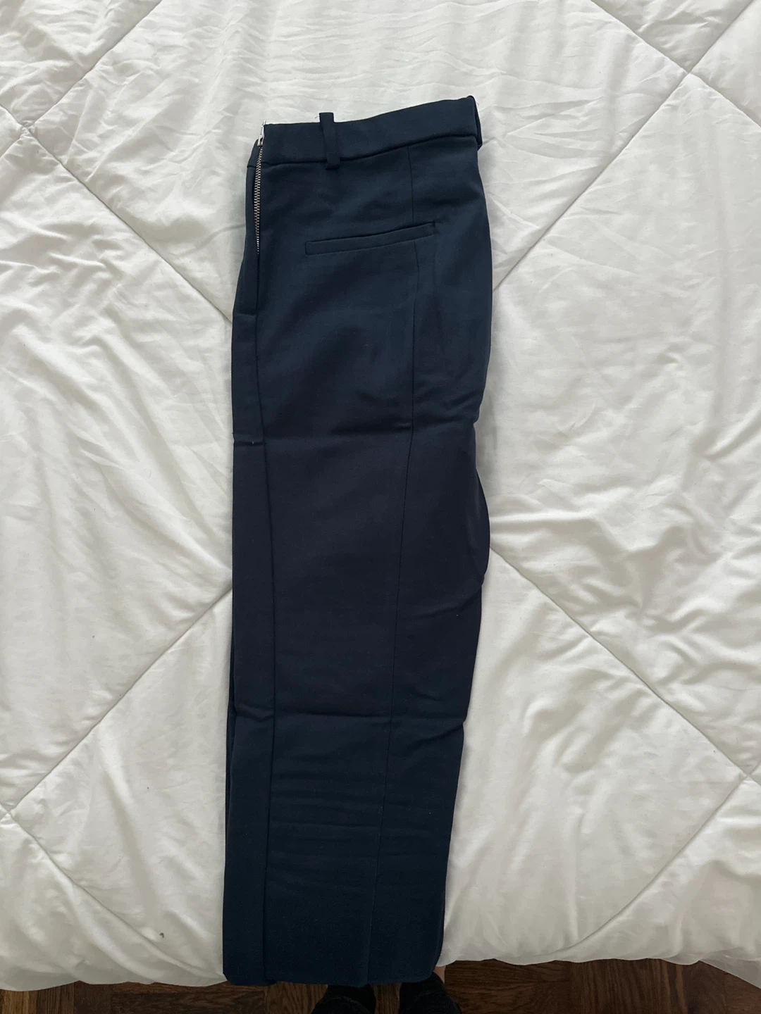 Zara Woman Navy Trousers Size Small - photo 3