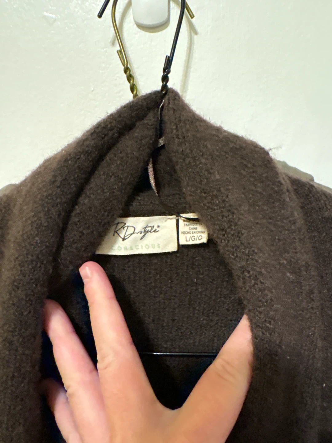 RD Style Brown Patterned Cardigan - photo 2