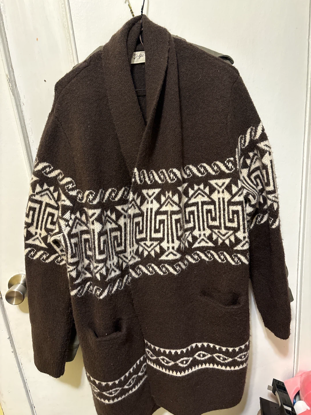 RD Style Brown Patterned Cardigan - photo 3