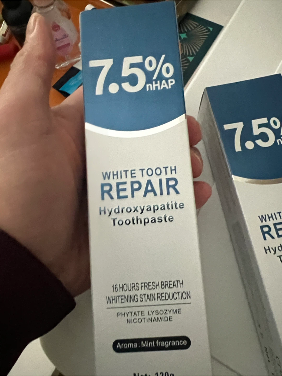 2 x Croent White Tooth Repair Hydroxyapatite Toothpaste - photo 2