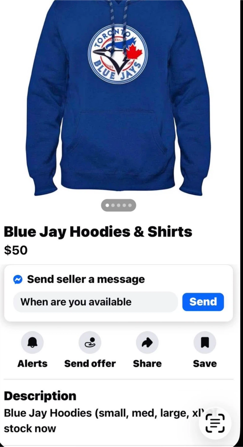 Toronto Blue Jays Hoodie - photo 3