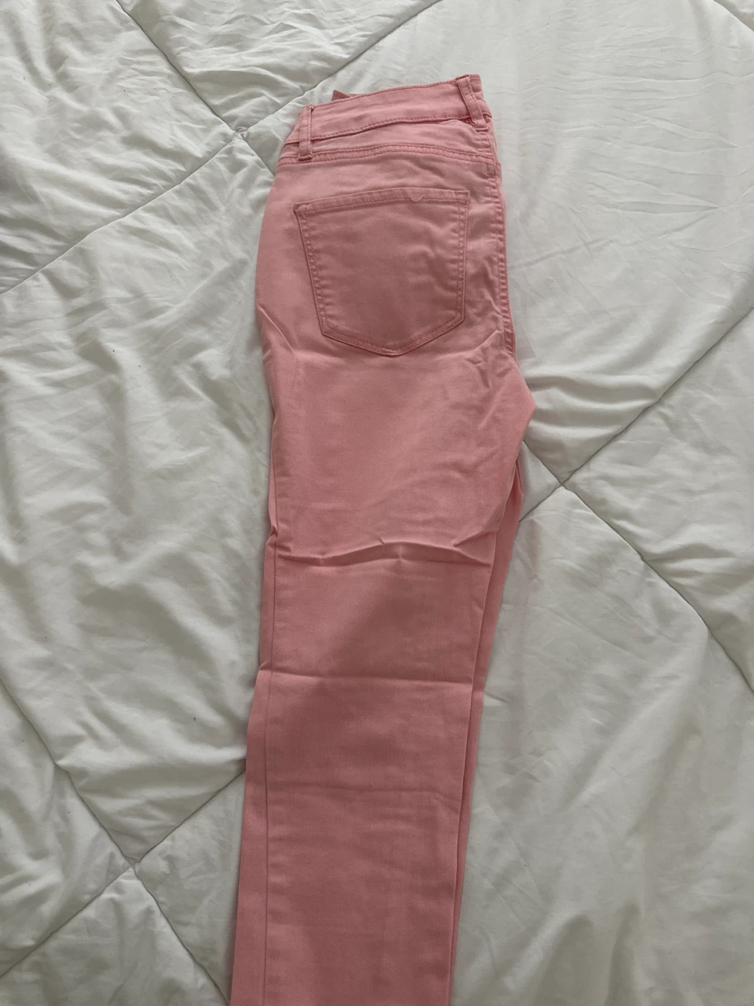 Refuge Pink Denim Pants Size 0 - photo 3