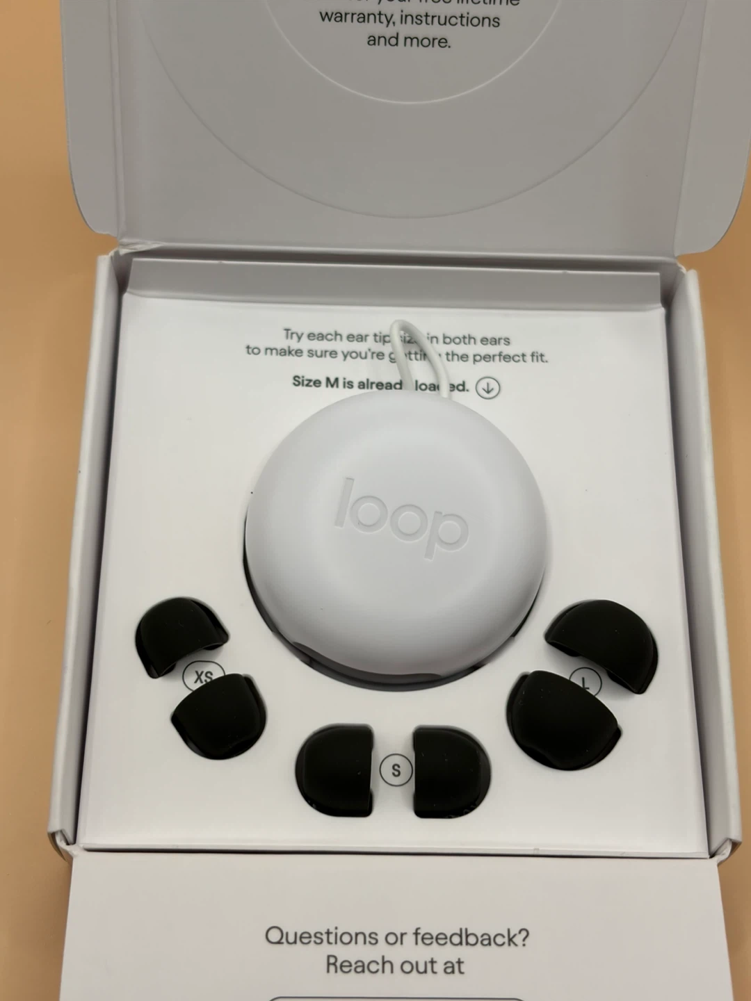 New Black Loop Quiet 2 Ear Plugs - photo 2