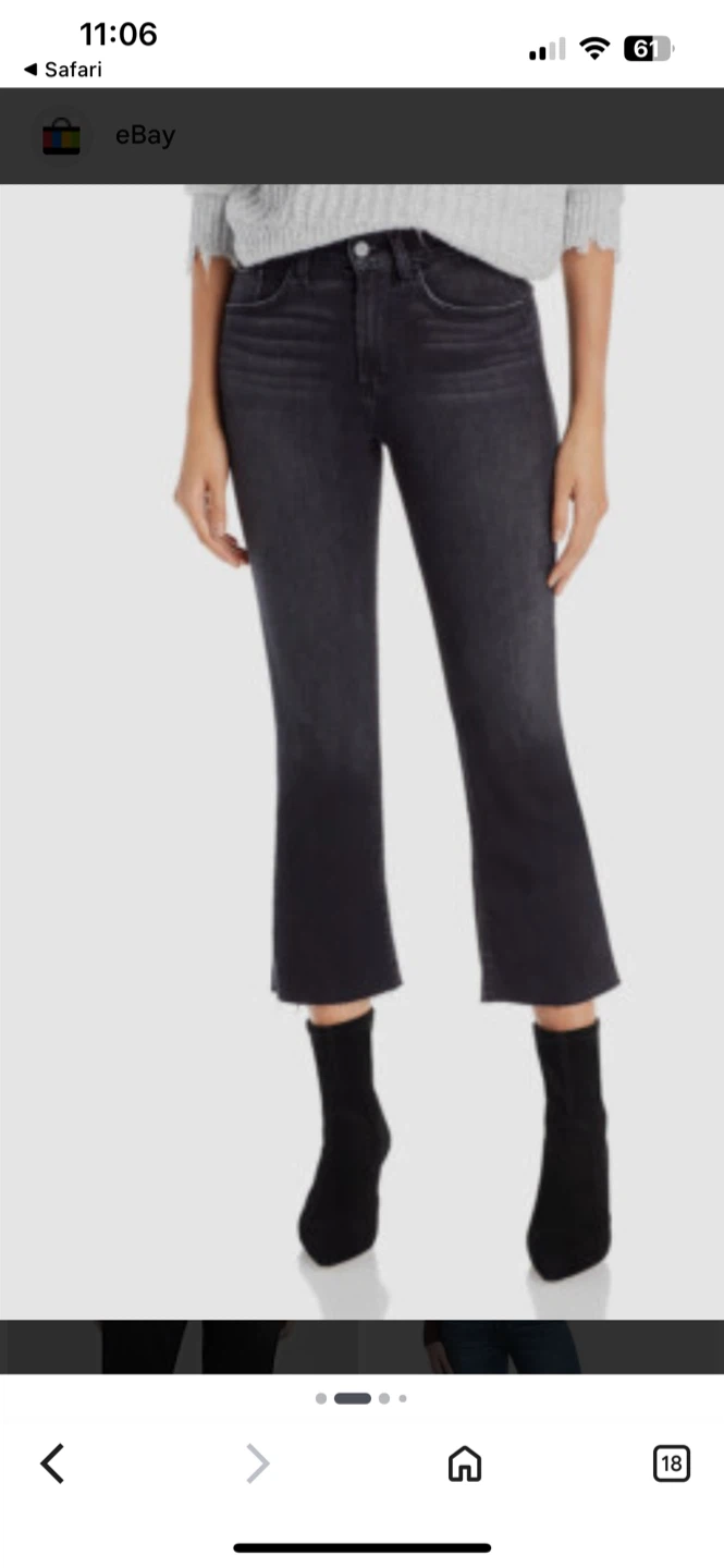 Joe's Jeans Black Denim Pants Size 27