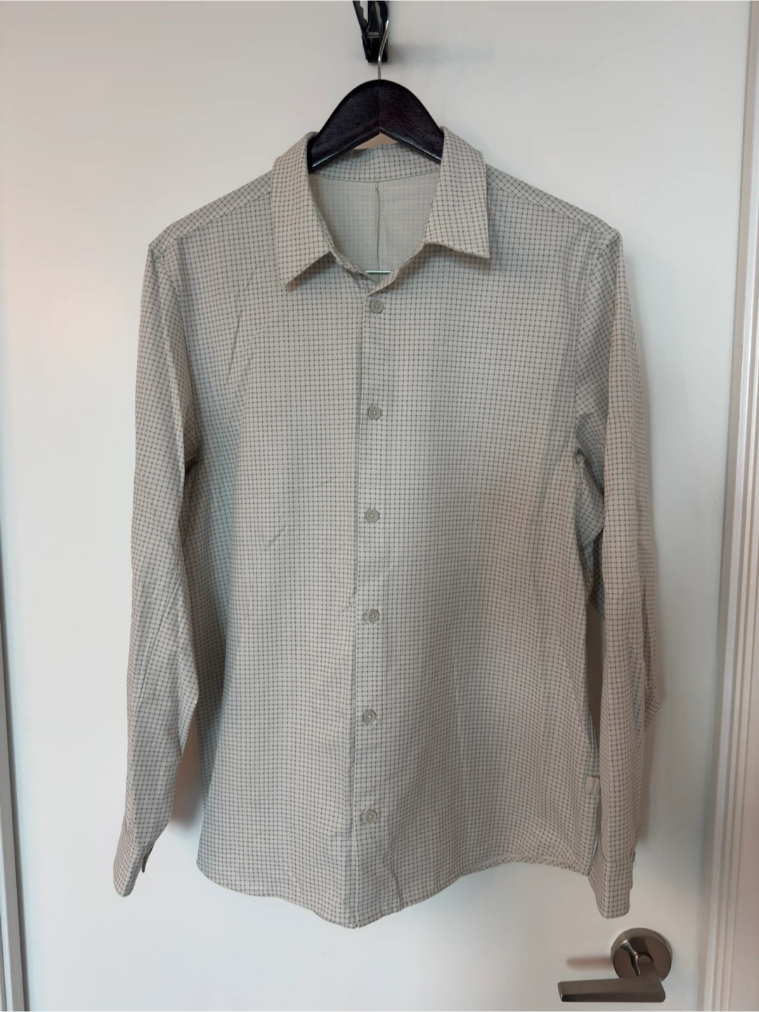 Lululemon button-down long sleeve shirt