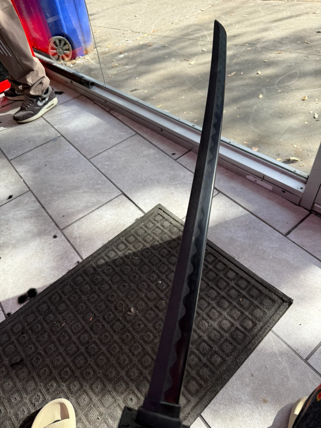 Black Plastic Japanese Style Katana