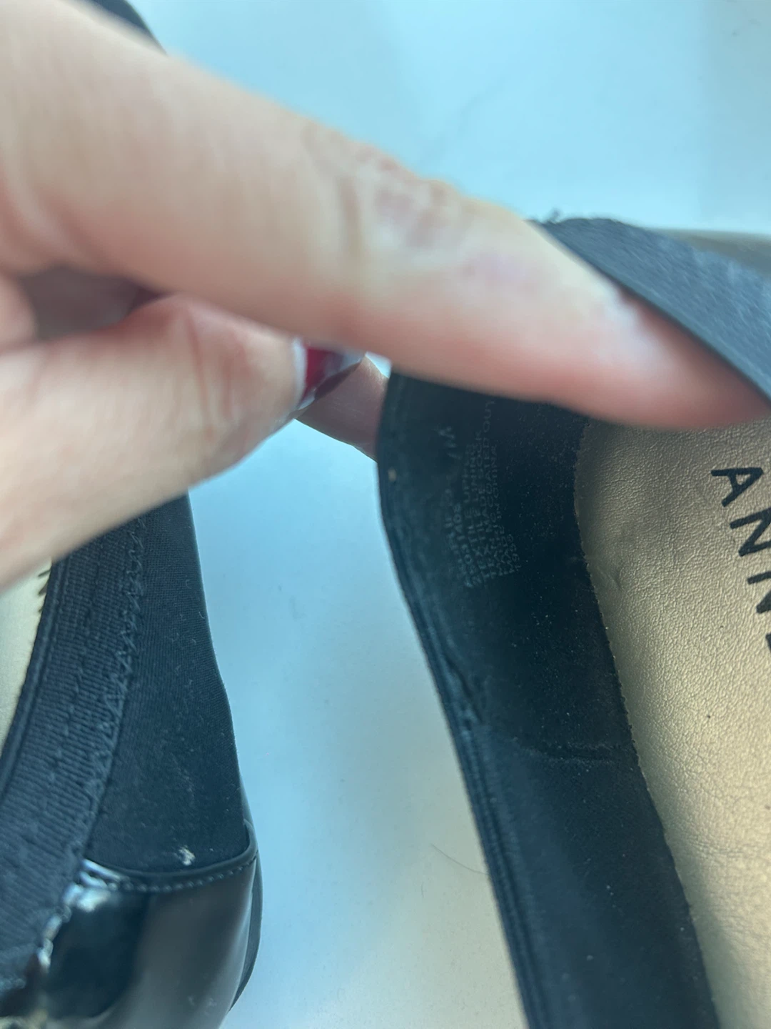 Anne Klein iflex black ballet flats - photo 3