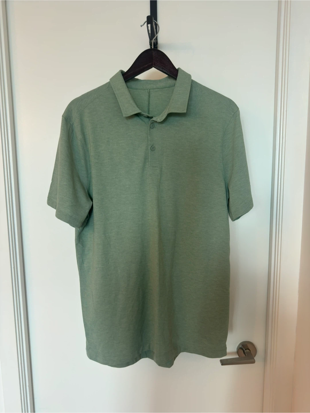 Lululemon Green Polo Shirt