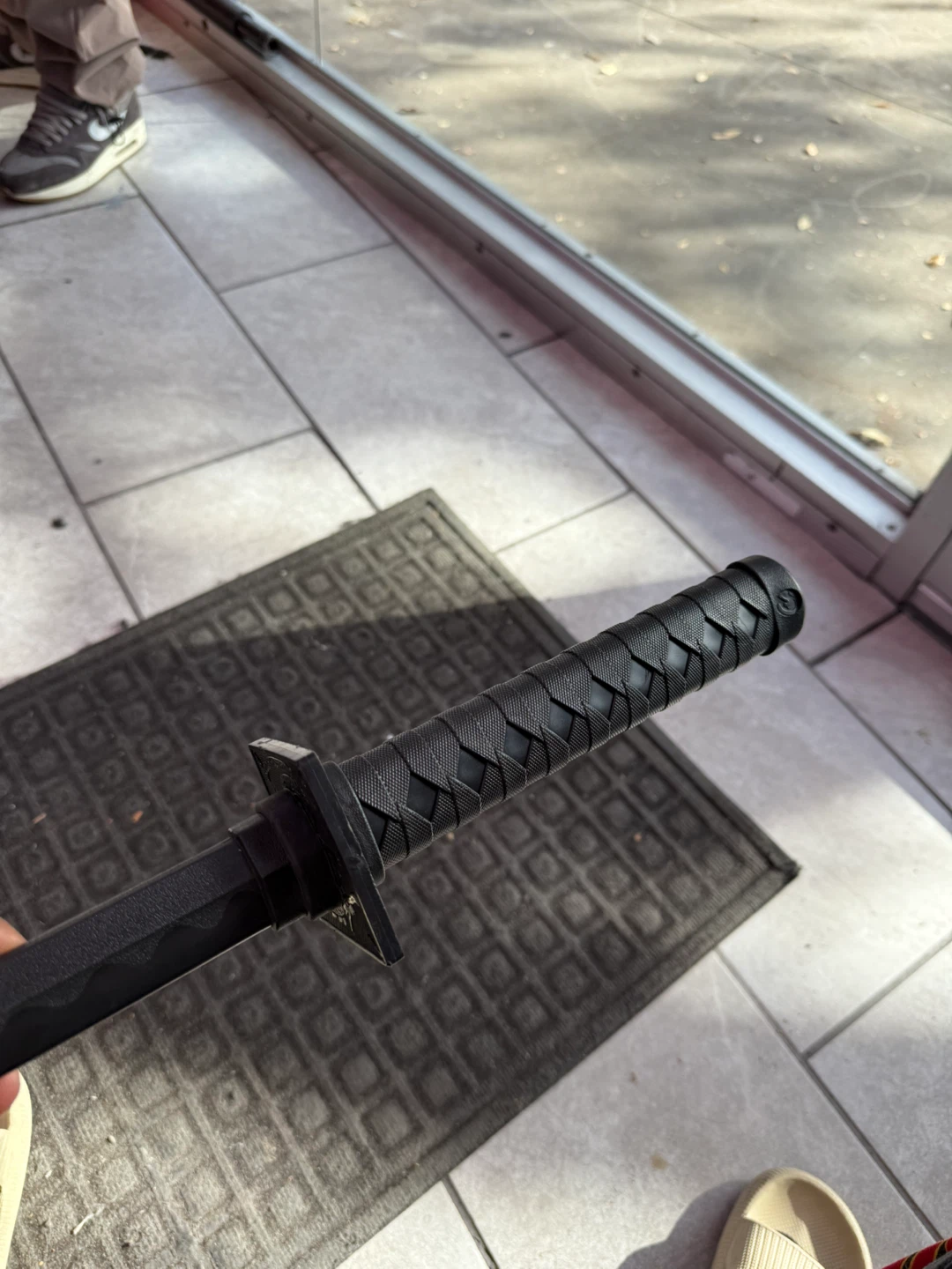Black Plastic Japanese Style Katana - photo 4