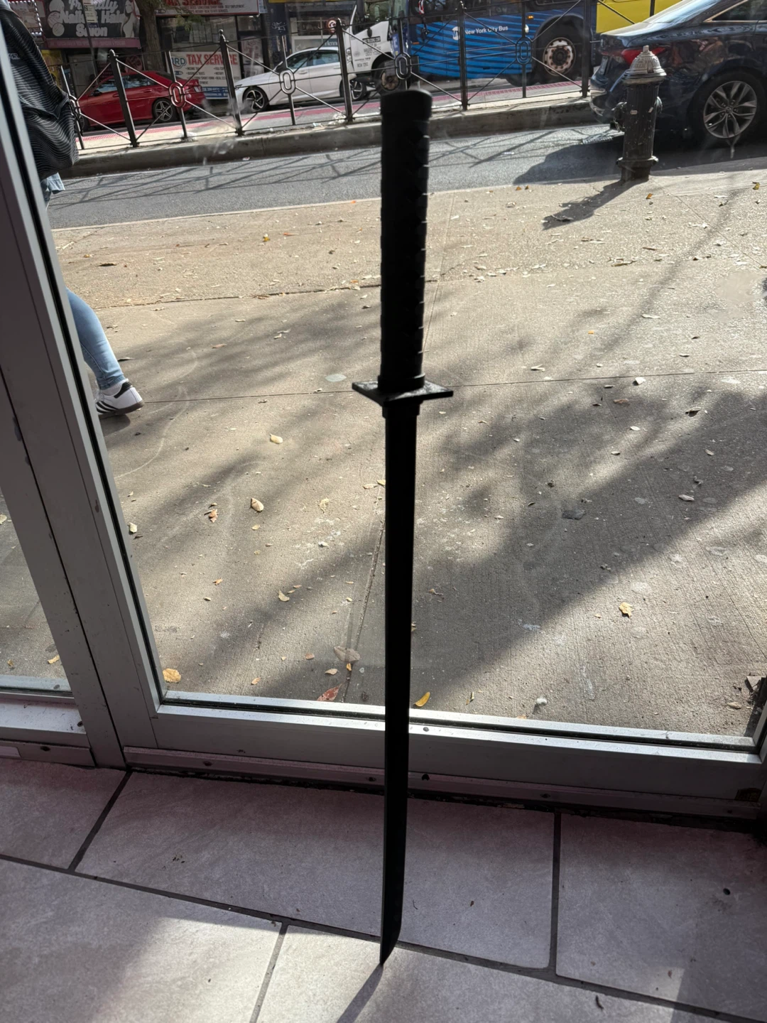 Black Plastic Japanese Style Katana - photo 5