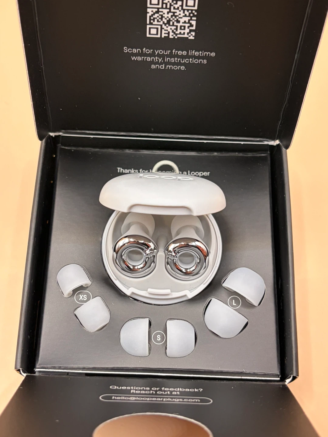 New Silver Loop Switch 2 Ear Plugs - photo 2