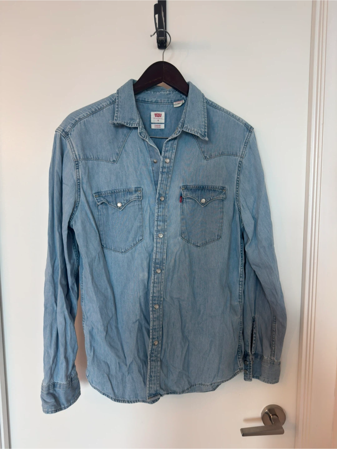 Levi's Standard Denim Shirt Light Wash