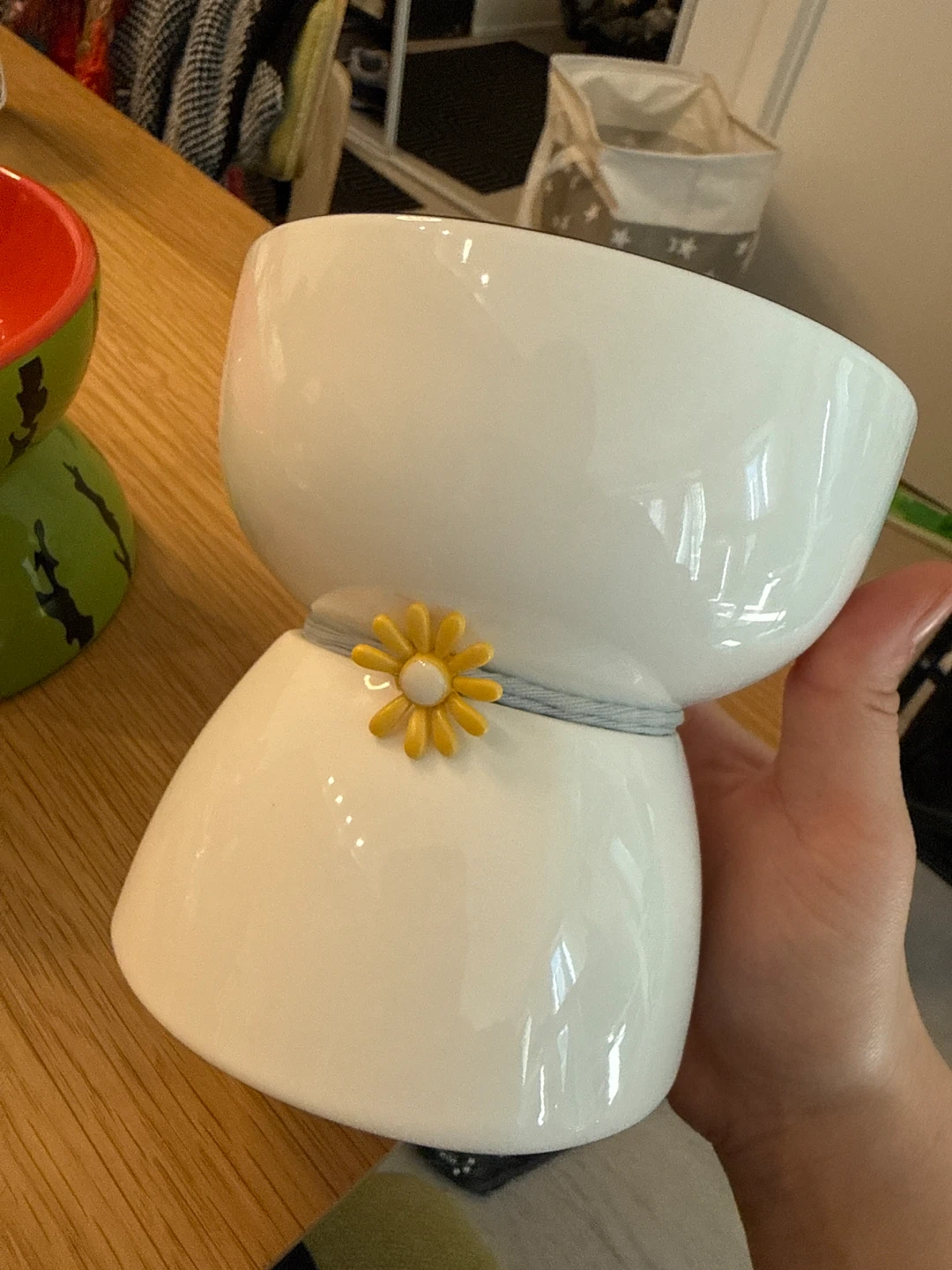 Two Ceramic Cat Bowls 🐱 - photo 4