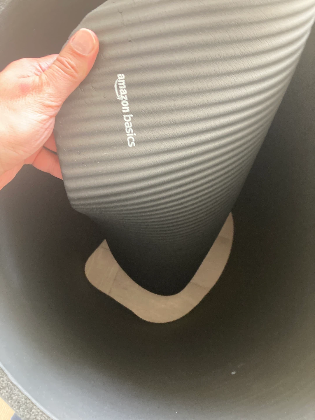 Amazon basics yoga mat to give away