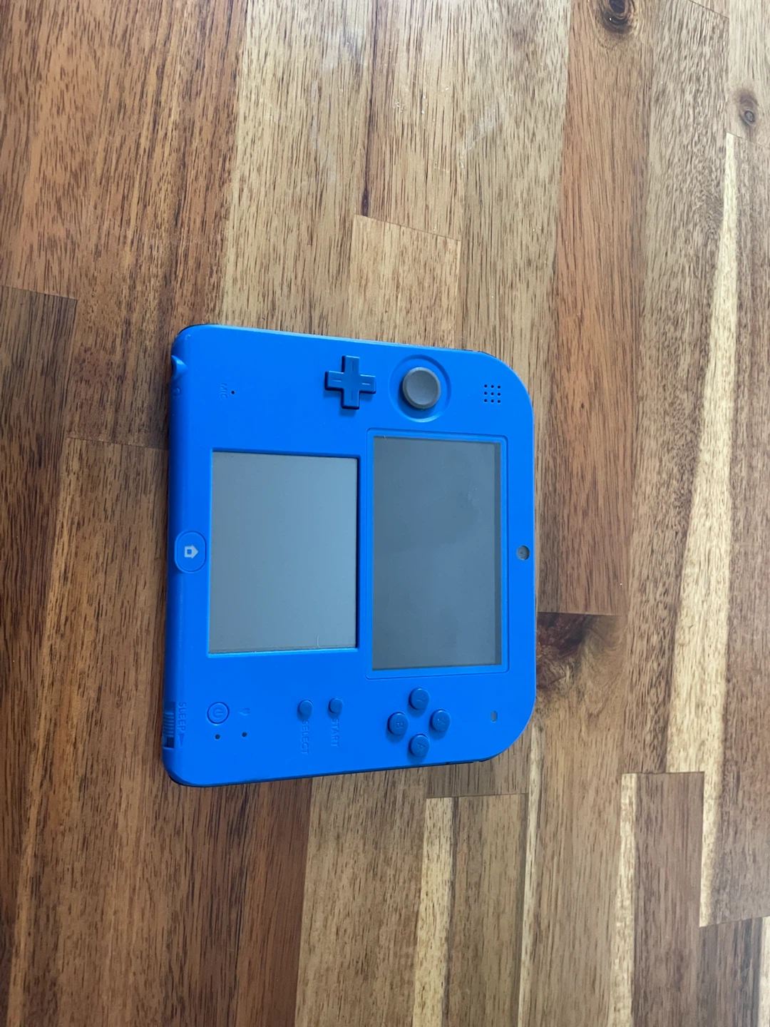 Used electric blue 2ds handheld console - photo 3