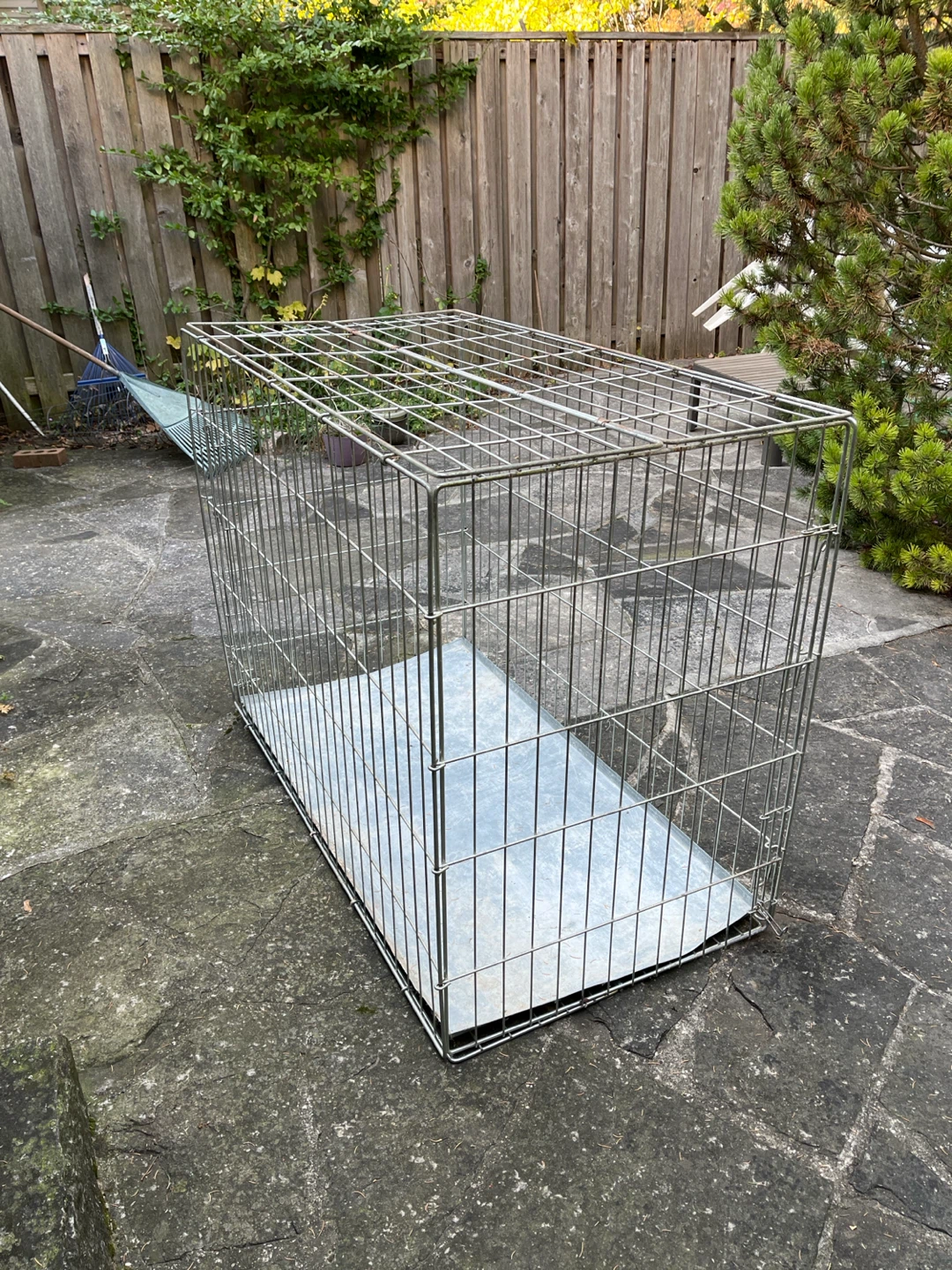 Large Wire Dog Crate Free As Is